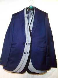 Blazer de Fato Homem NOVO - Tamanho 38R Azul, Cinzento 15€