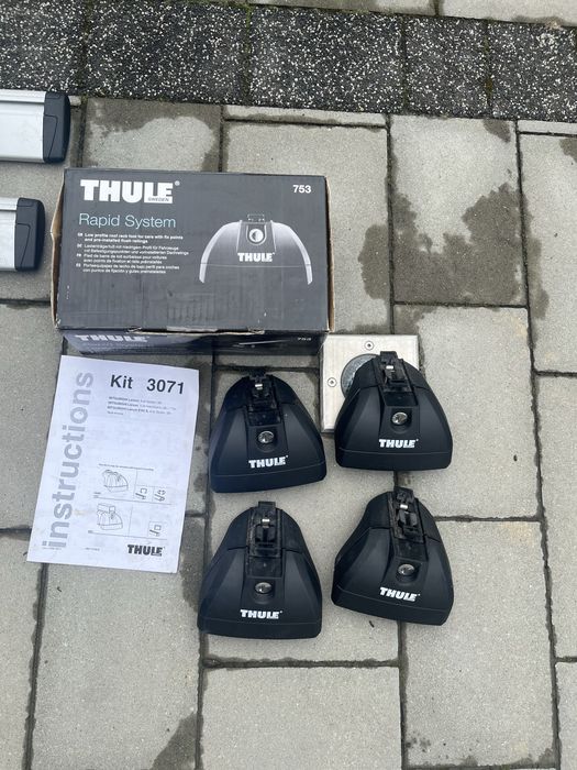 Thule WingBar 118 cm oraz Thule Rapid