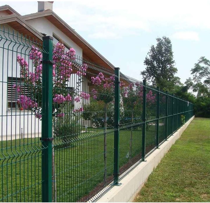 Заборы, ворота, калитки из 3д сетка