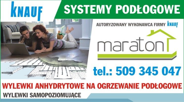 Wylewki anhydrytowe na ogrzewanie podłogowe Częstochowa