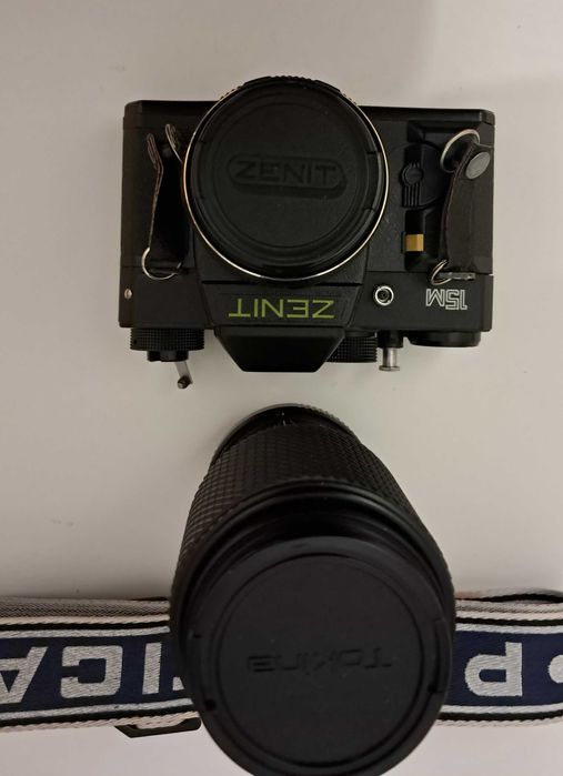 Aparat Zenit 15 M + Obiektyw Tokina