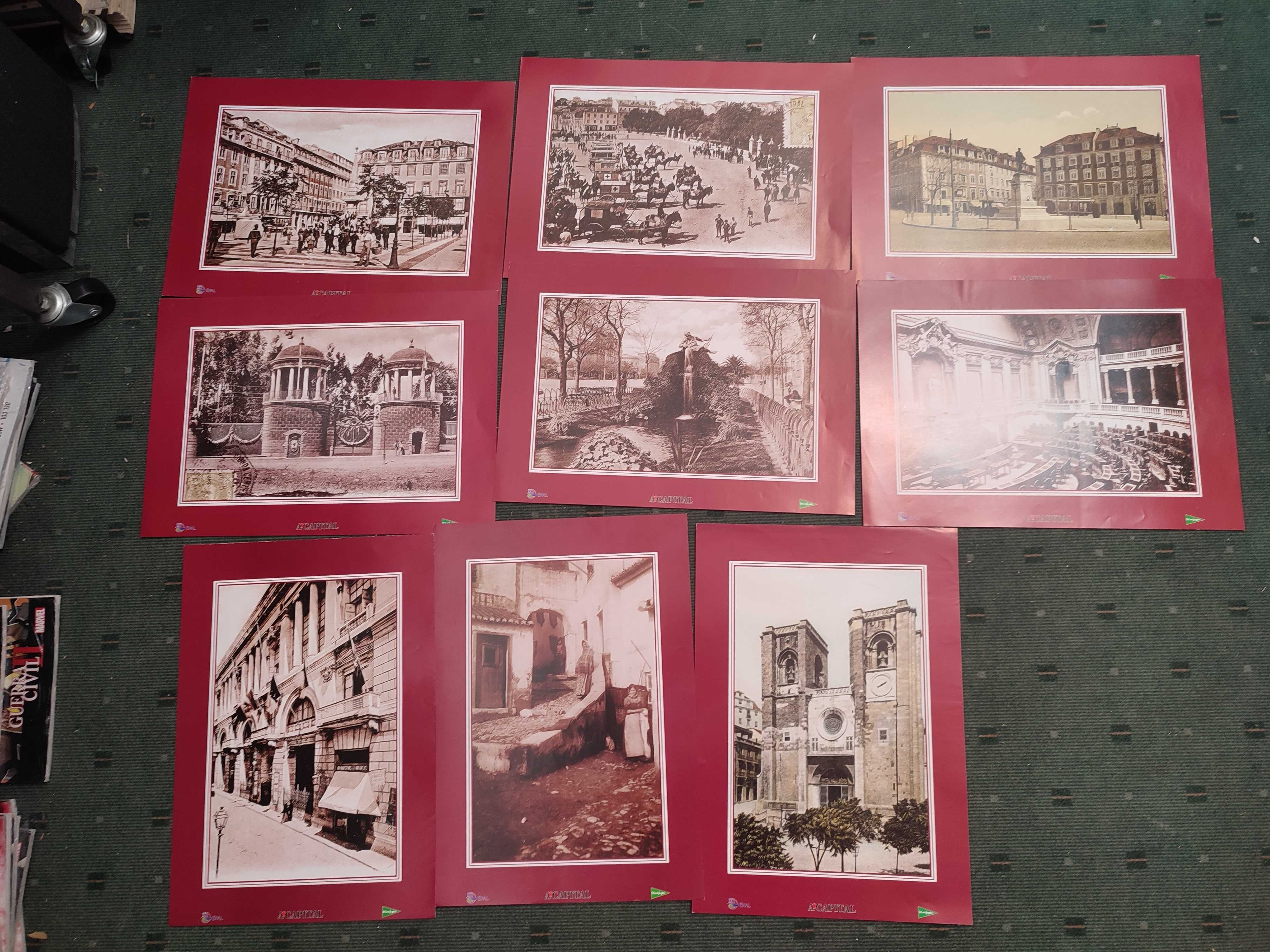 81 Estampas Fotos Lisboa D'Outros tempos