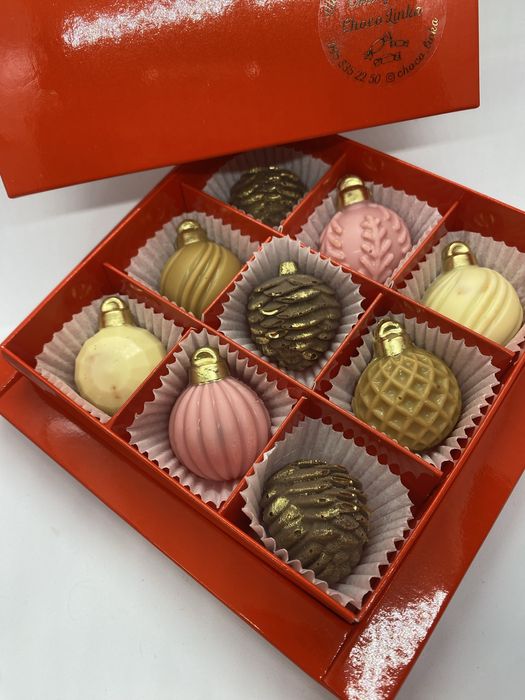 Набори цукерок ручної роботи до Різдвяно-новорічних свят