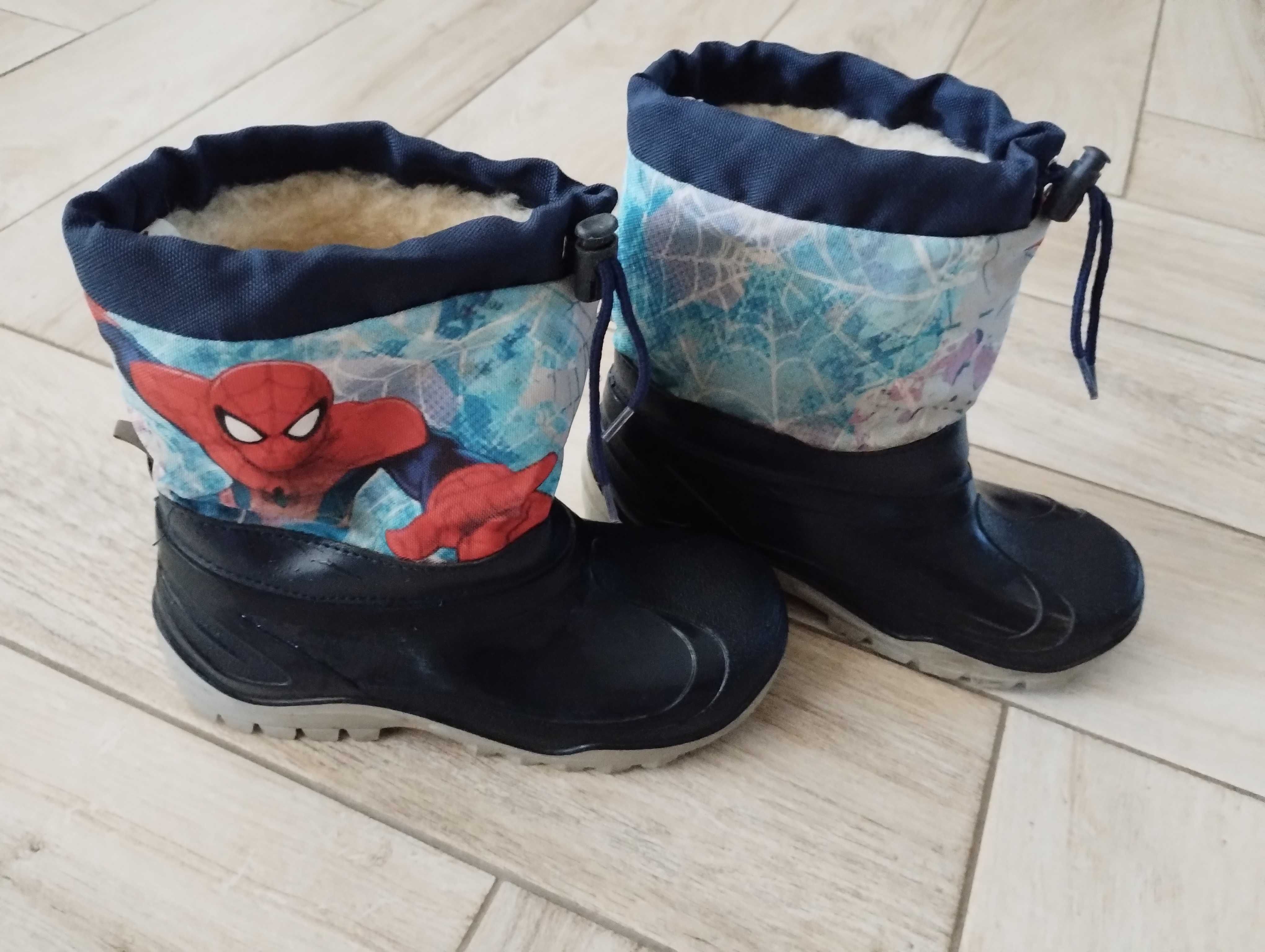 Śniegowce SPIDER MANN rozm.33/34