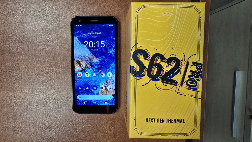 CAT S62 Pro Dual Sim 128GB/6GB RAM czarny, stan db