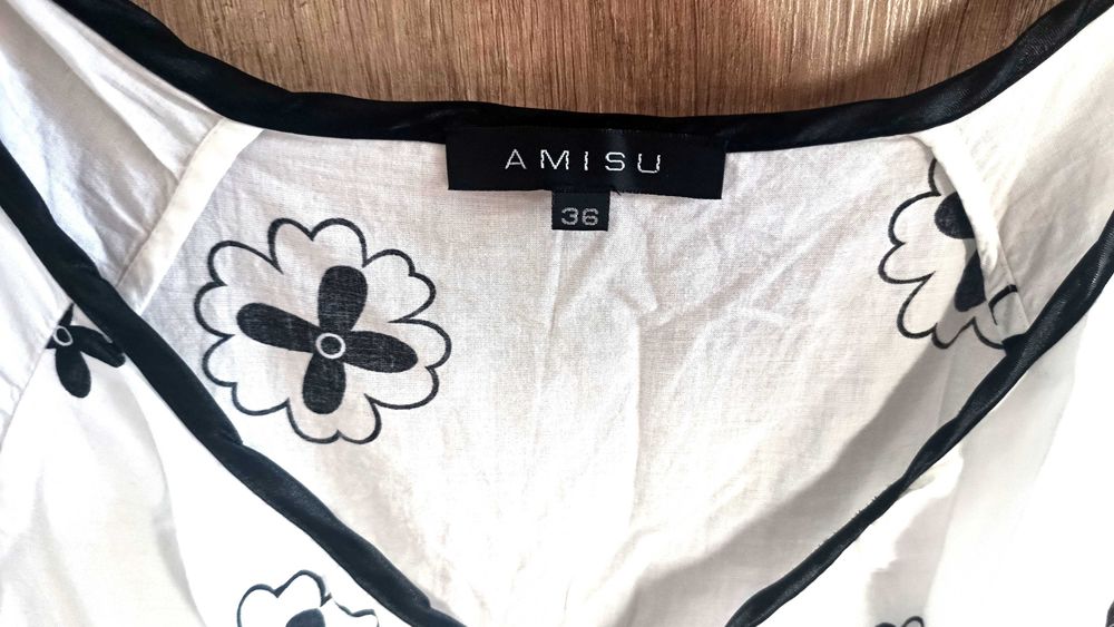 Amisu New Yorker Sukienka letnia bawełna rozm. 36