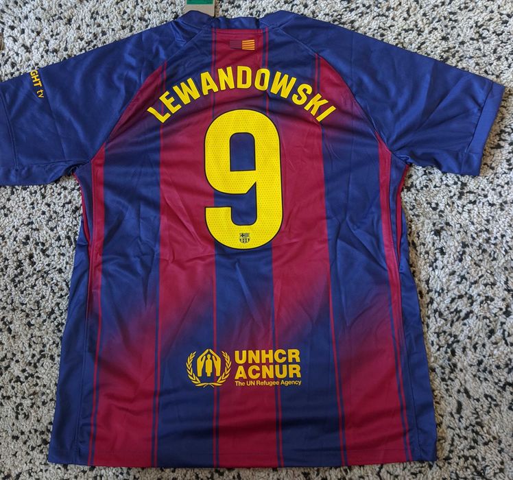 Koszulka domowa FC Barcelona sezon 25/26 – Lewandowski 9 Rozmiar XL
