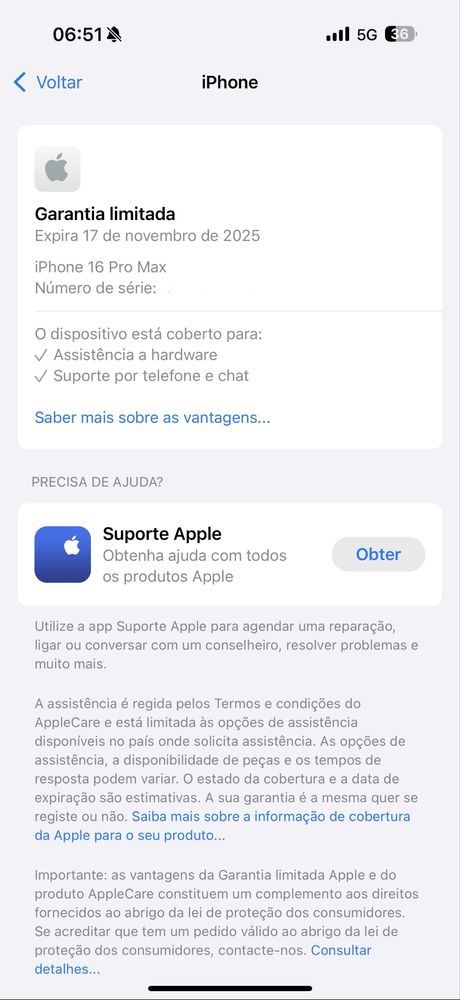 Iphone 16 Pro Max 256GB Titanio Preto