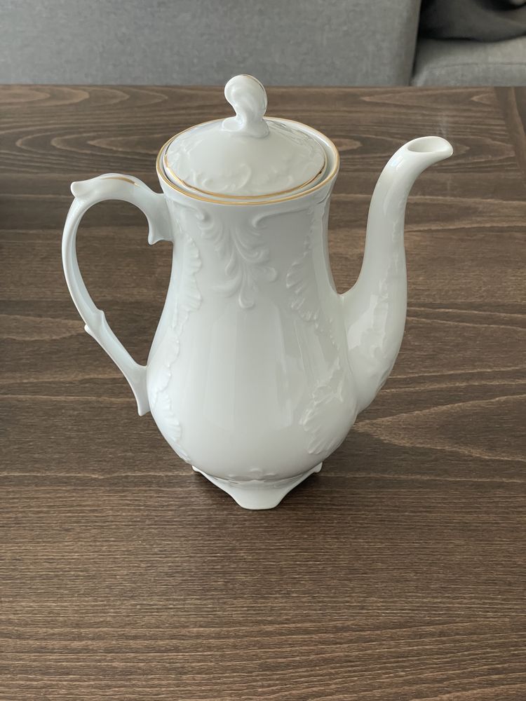 Serviço de chá de porcelana Erika Konigliches Bavarian Porzellan