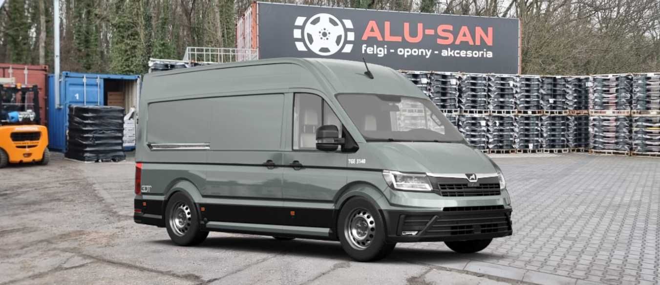 Nowe felgi stalowe 16" RENAULT MASTER / VAN od 2010 5X130 Srebrny