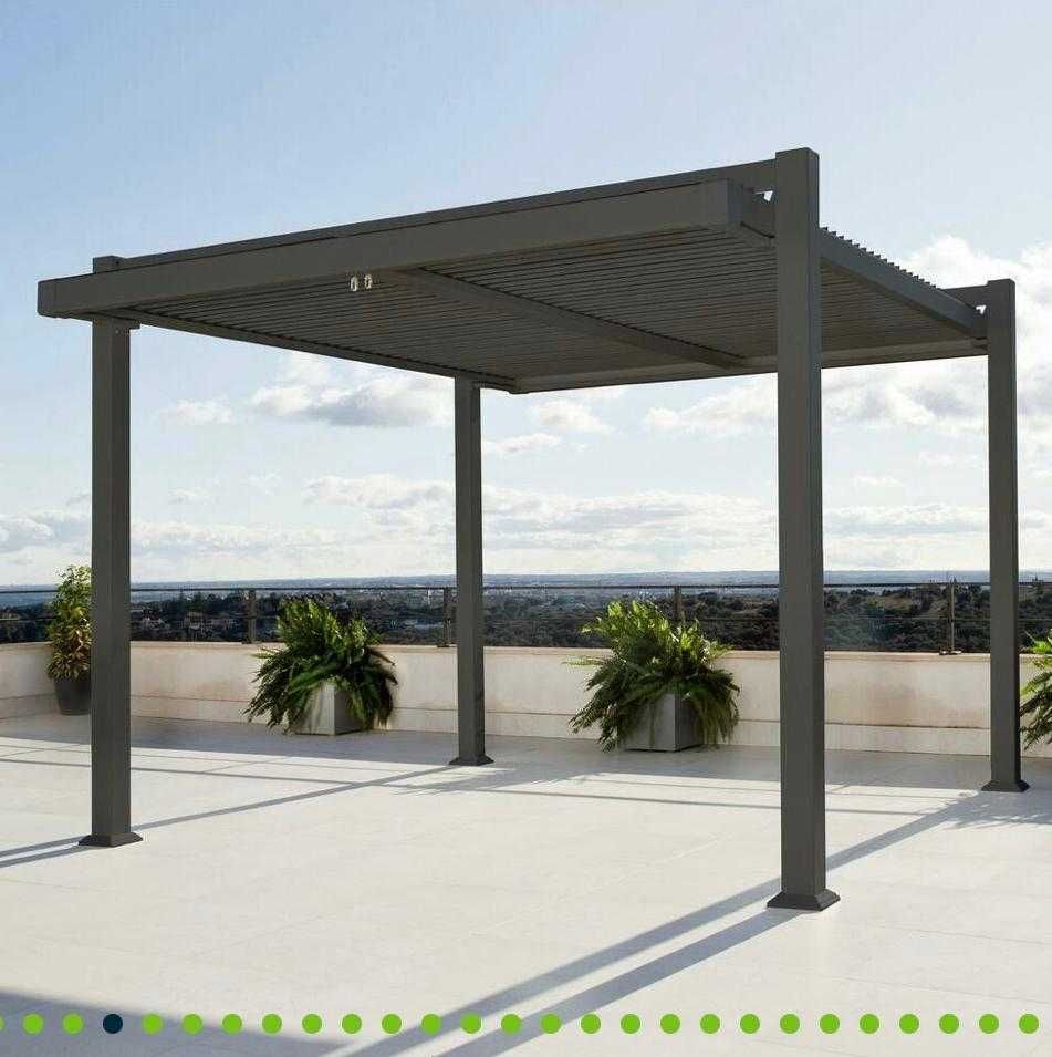 Promocja ostatnie! Pawilon 360x320 Altana Pergola Aluminiowa Tarasowa