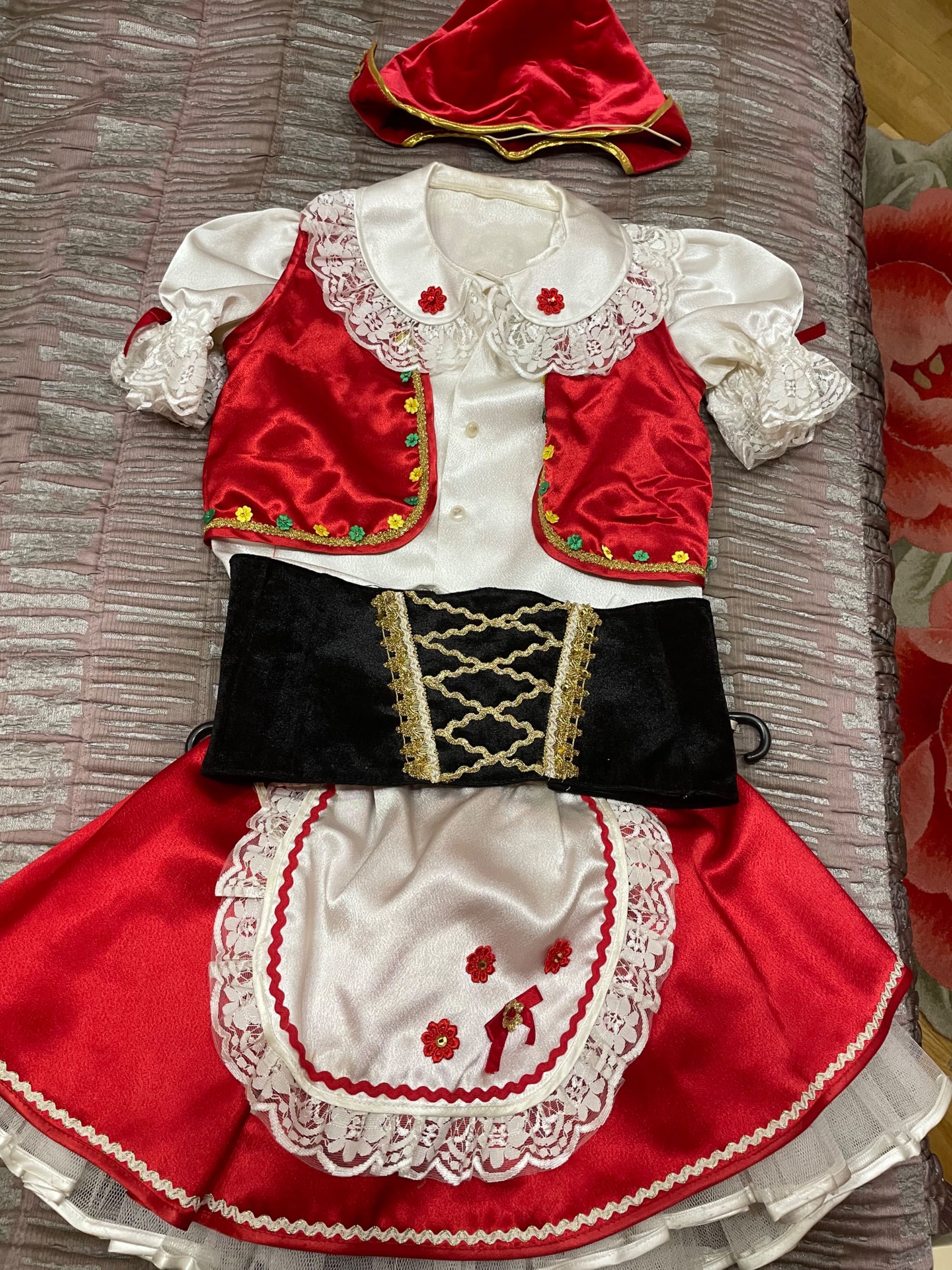 Красная Шапочка карнавальный костюм ареода  8-12 лет