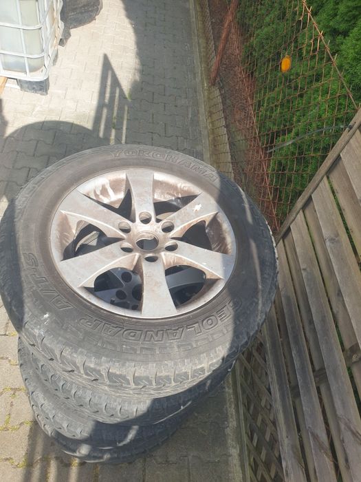 Koła Mitsubishi Pajero 3 Pajero 4 felgi aluminiowe