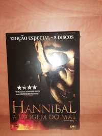 NOVO e SELADO - DVD " Hannibal A Origem do Mal " Ed. Especial 2 Discos