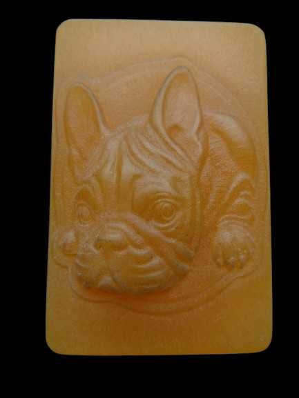 Molde silicone para sabonetes Bulldog