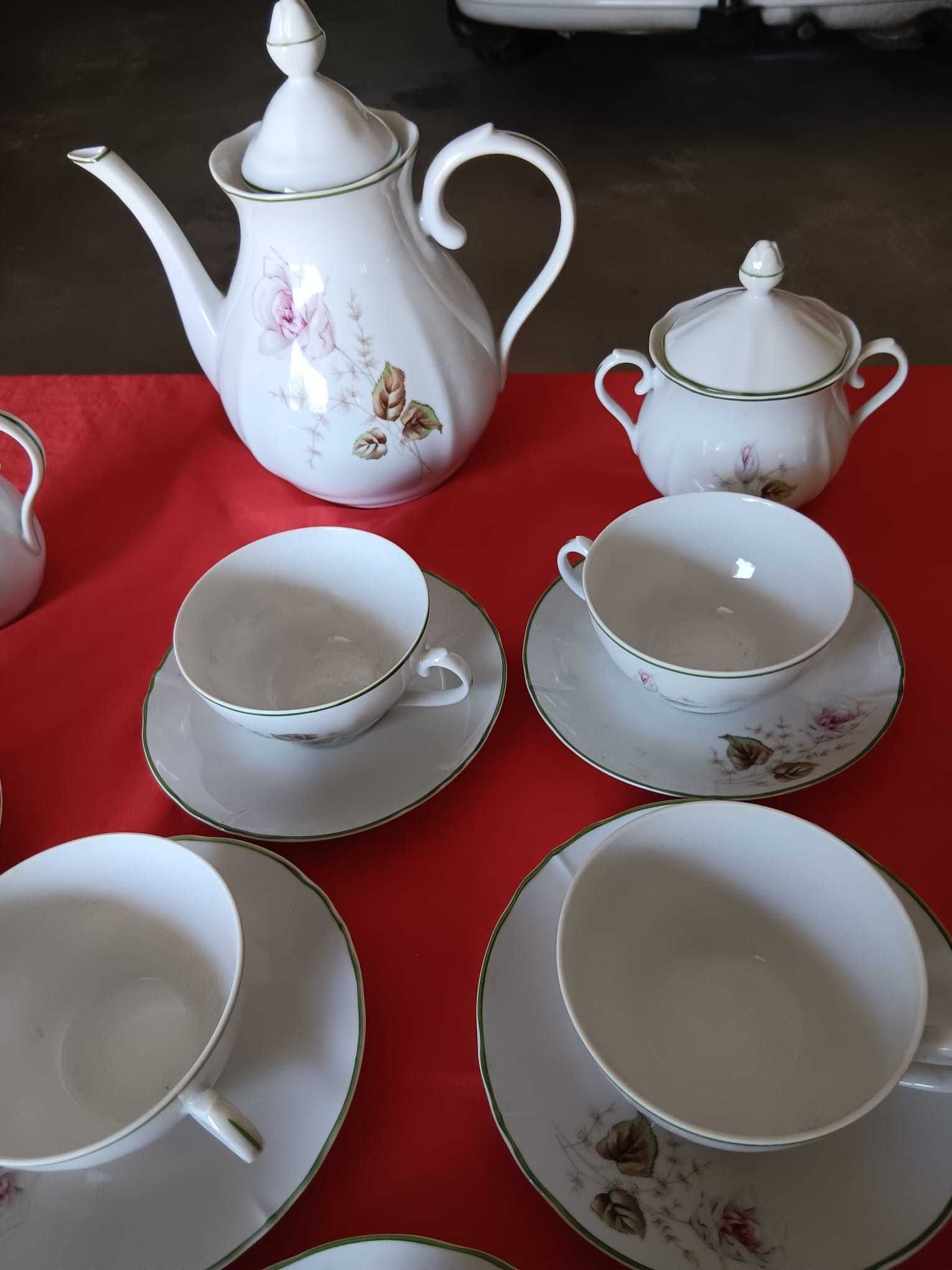 Serviço de chá de porcelana SPAL NOVO