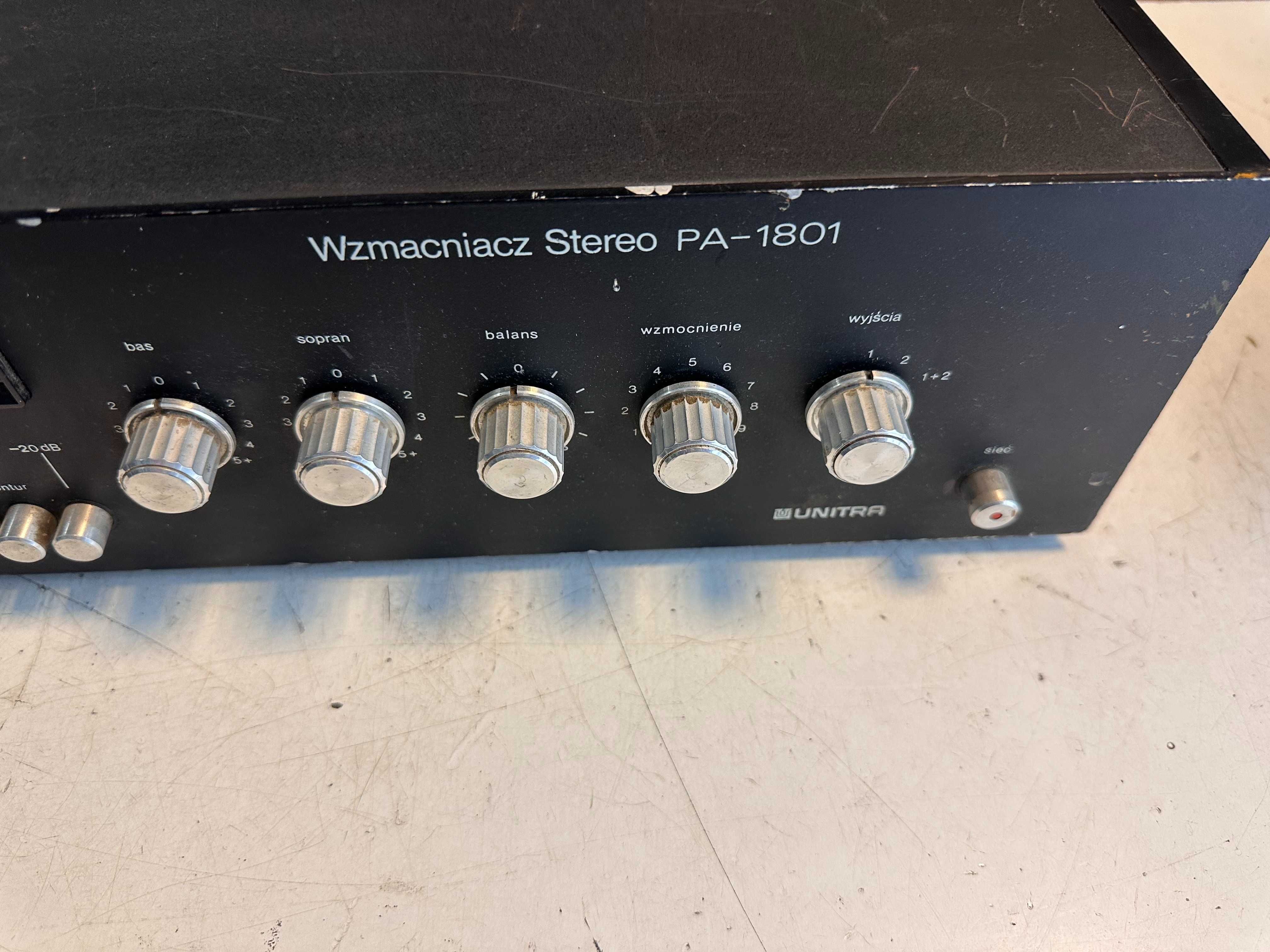 Wzmaczniacz Unitra PA-1801