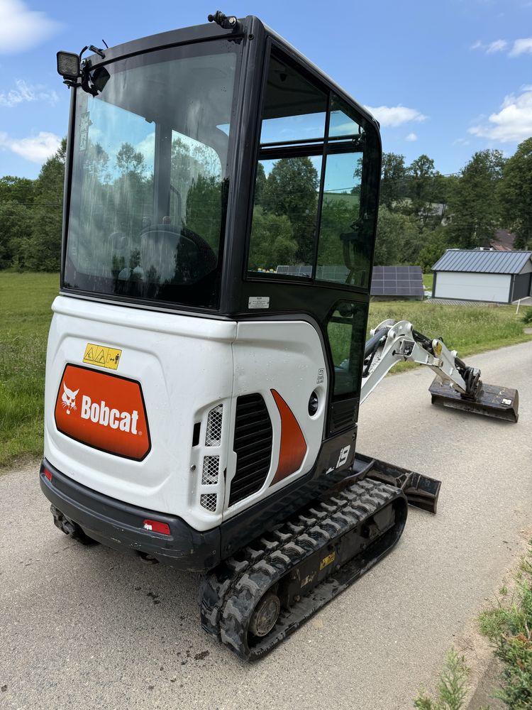 Mini koparka bobcat e19 2021r tylko 530mth