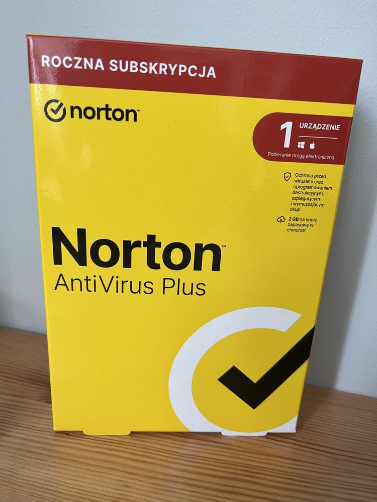 Norton AntiVirus Plus - roczna subskrybcja (1 urządzenie)