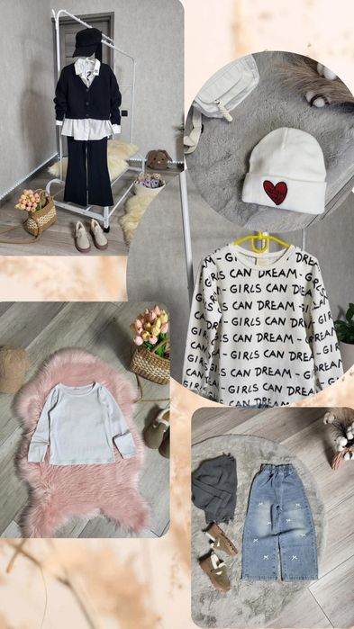 Осінній,зимовий одяг для дівчаток на ріст 122-128