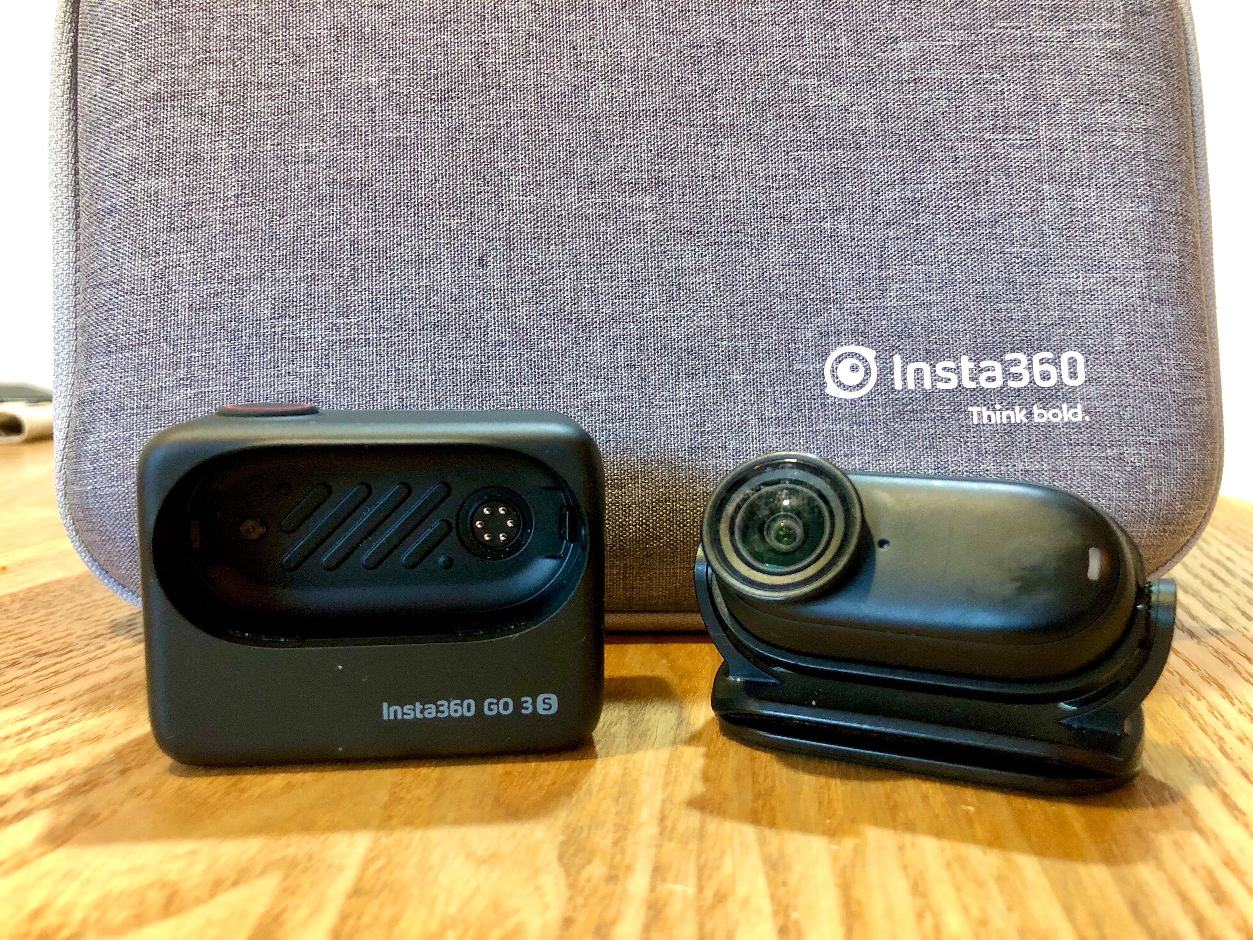 Insta360 Go 3S Action Camera e pacote de acessórios de luxo incluído!