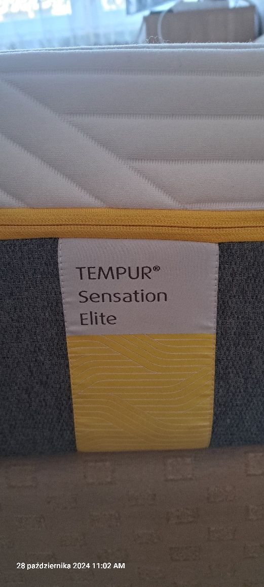 Materac TEMPUR SENSATION ELITE o wymiarach 80 x 190