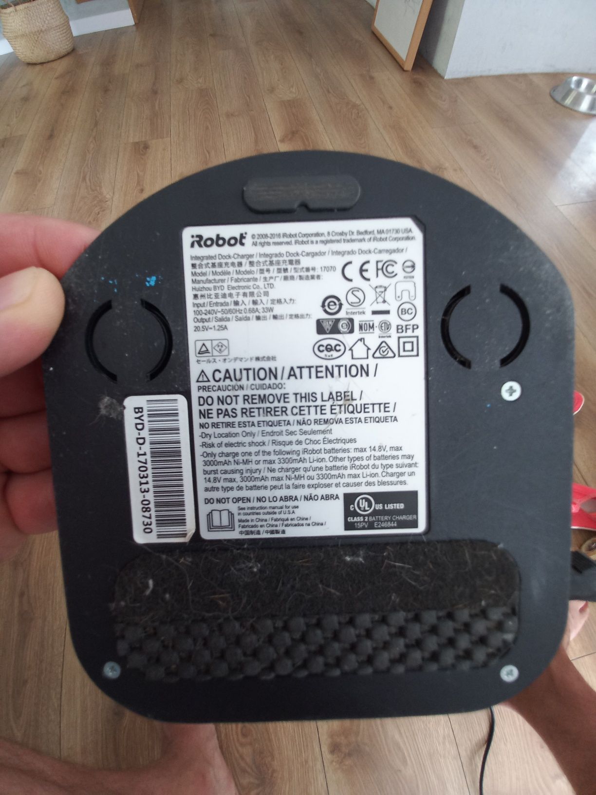 Stacja dokująca do robota odkurzającego iRobot Roomba