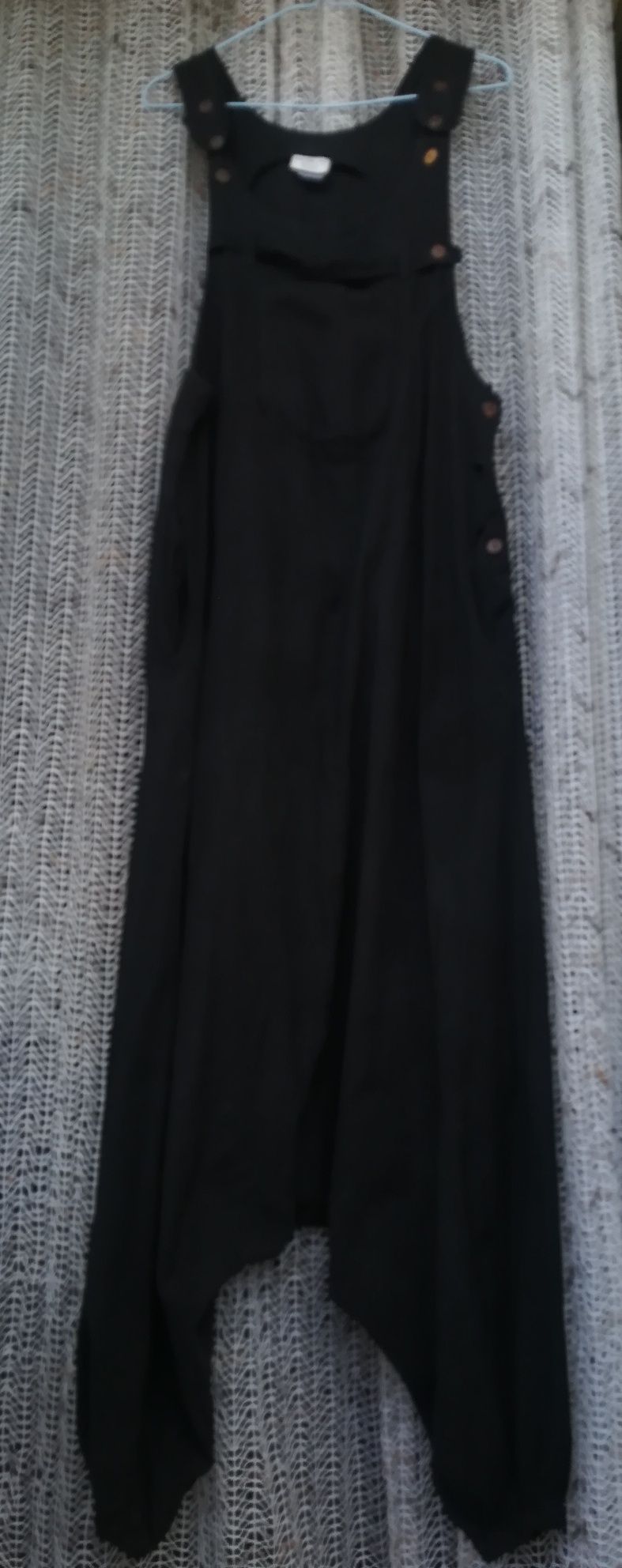 Комбинезон-сарафан  широкие брюки палаццо