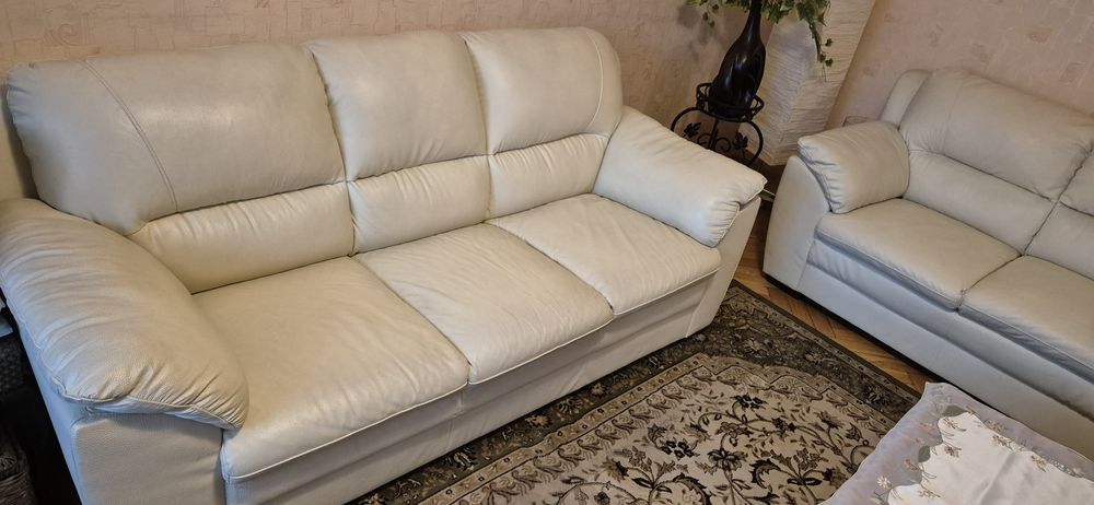 Kanapa 3+2 skórzana