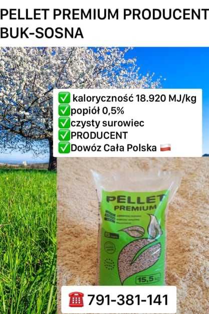 Pellet  PREMIUM buk-sosna 6mm.