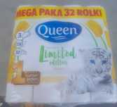 Papier toaletowy Queen 150 listkow Mega Paka 32 rolki Limited Edition