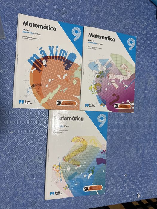 3 Livos matematica 9 ano maximo