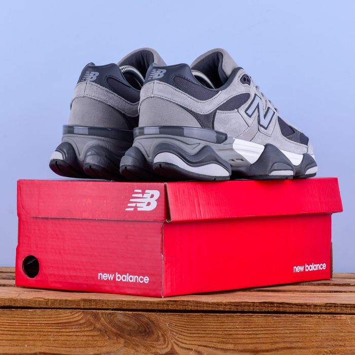 (2032) Термо Осінь-Зима Кросівки New Balance 9060 сірі (41-46)