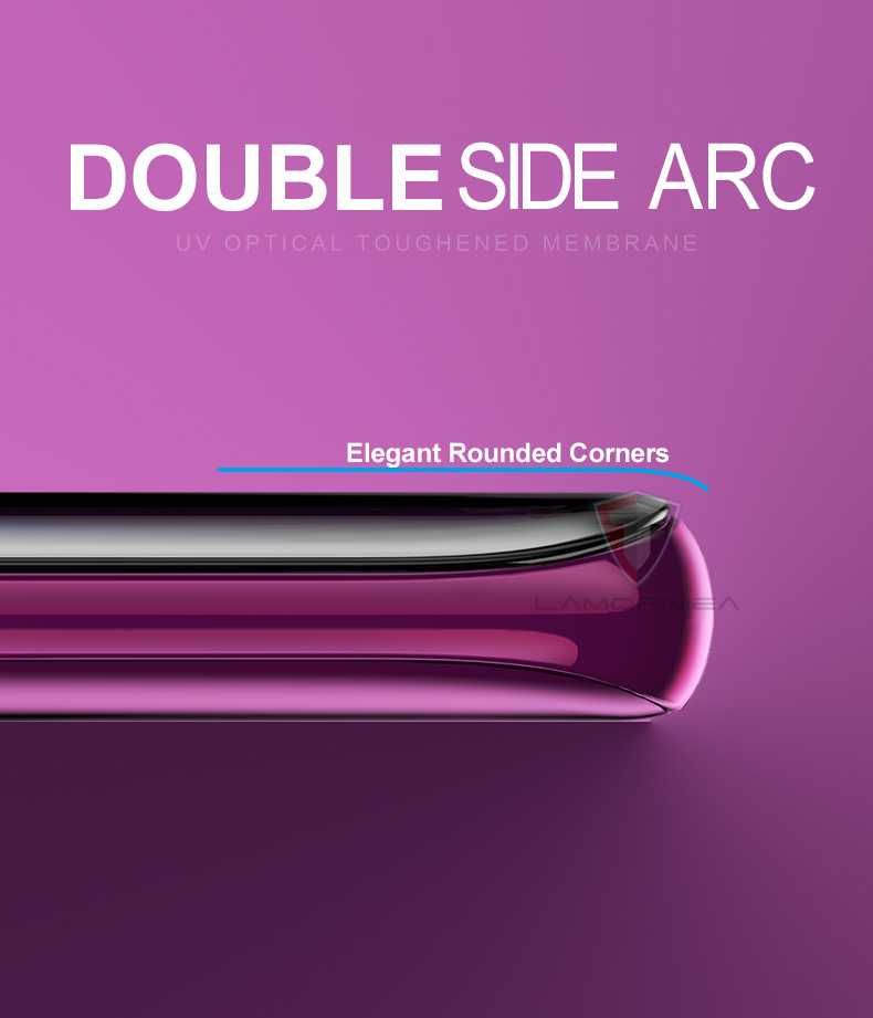 UV s8 изогнутое Curved edge s9 защитное стекло для Samsung s10 plus