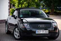 Audi TT Coupé OPŁACONA*1.8Turbo*Gaz*Czarna*Skóry*FullSerwis*Alpine*