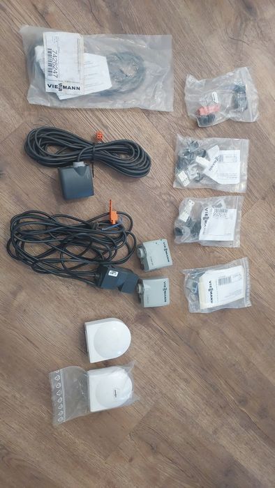 Czujniki temperatury Viessmann, różne rodzaje oraz wtyki