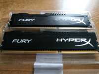 Оперативка Hyper Fury Black DDR3 1600mhz 8Gb 2x4