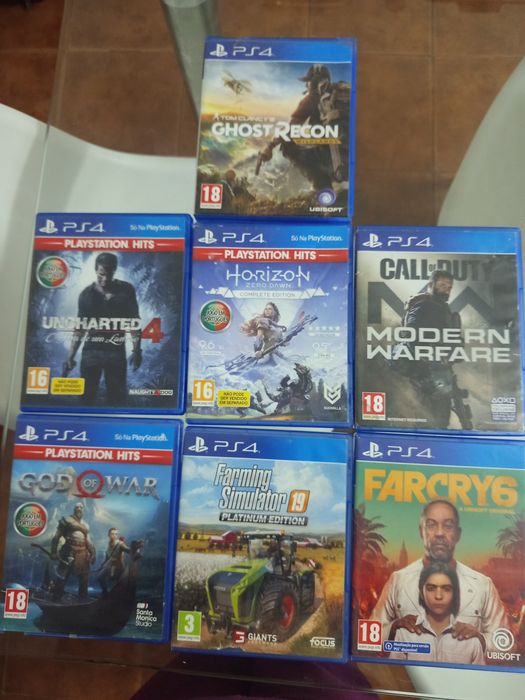 Jogos Ps4 usados