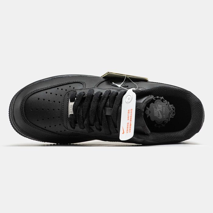 Кросівки Nike Air Force 1 Low Black Premium 36-46 Без Предоплати