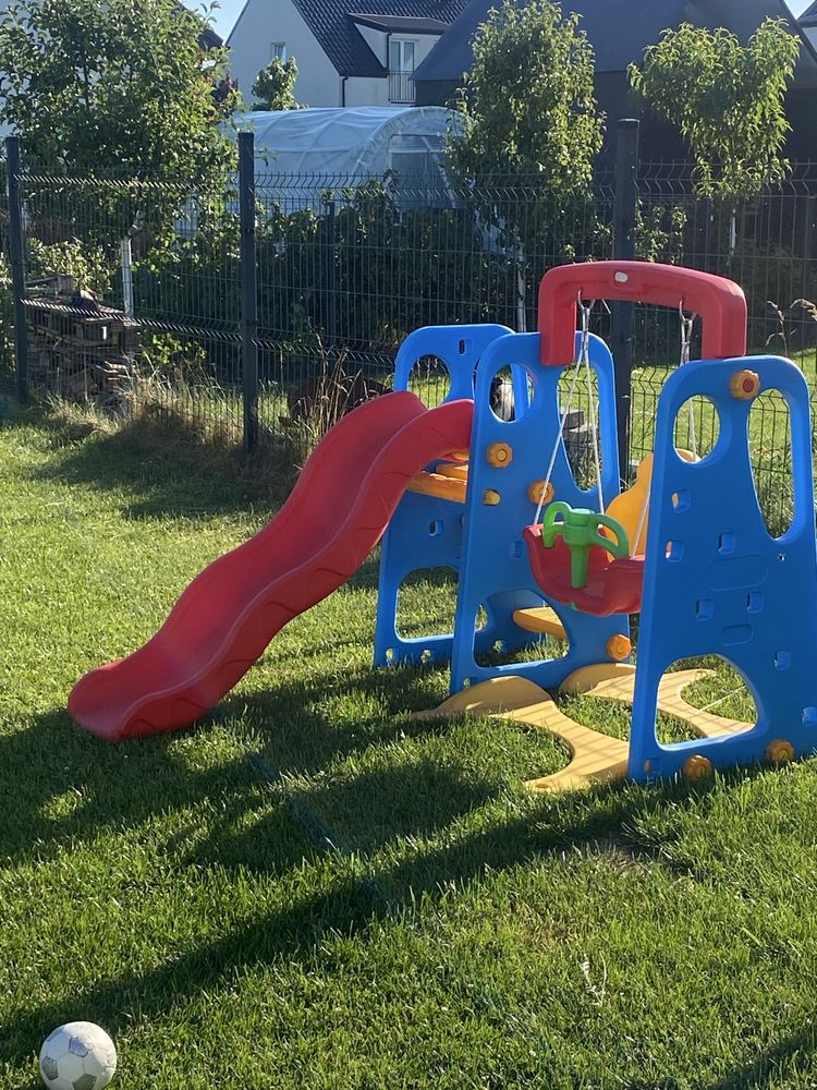 Plac zabawy dla dziecka ogrodowy zewnetrzny