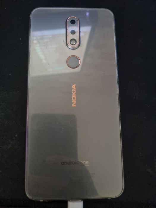 Nokia 7.1 32gb aço brilhante