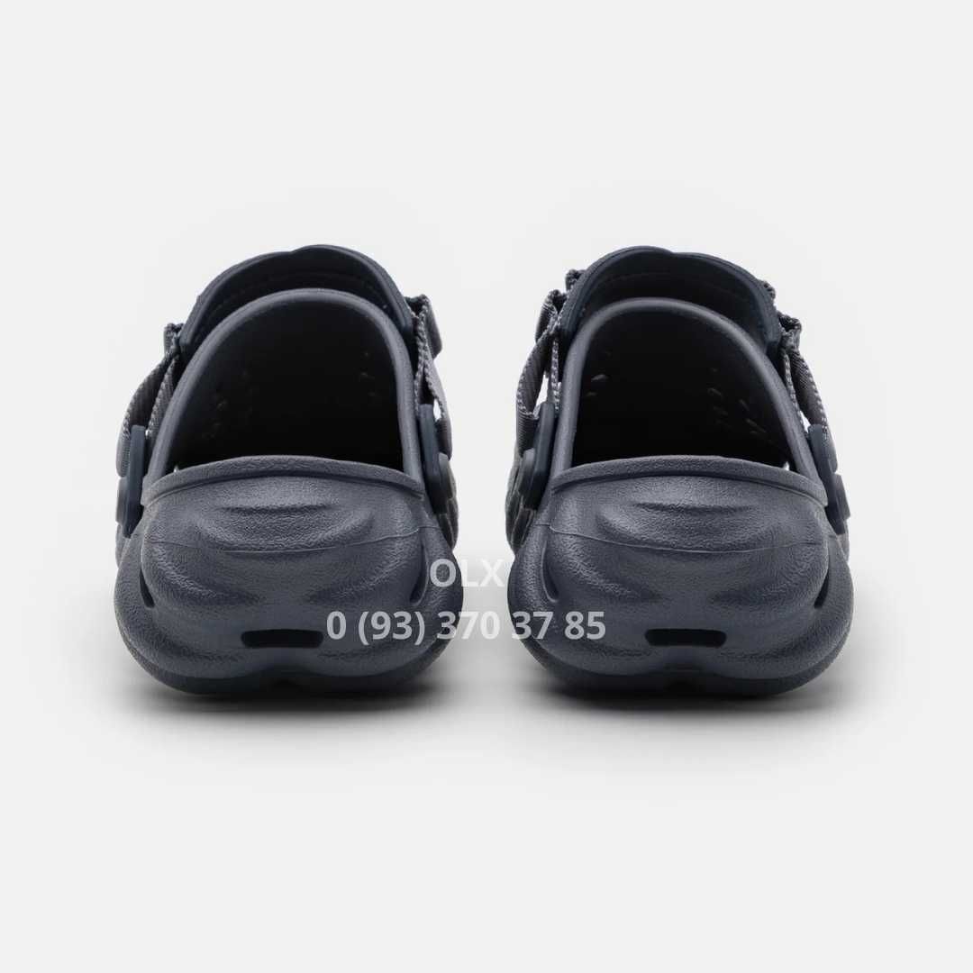 Крокс Чоловічі Ехо Crocs Echo Black Чорні Storm Green Зелені Коричневі