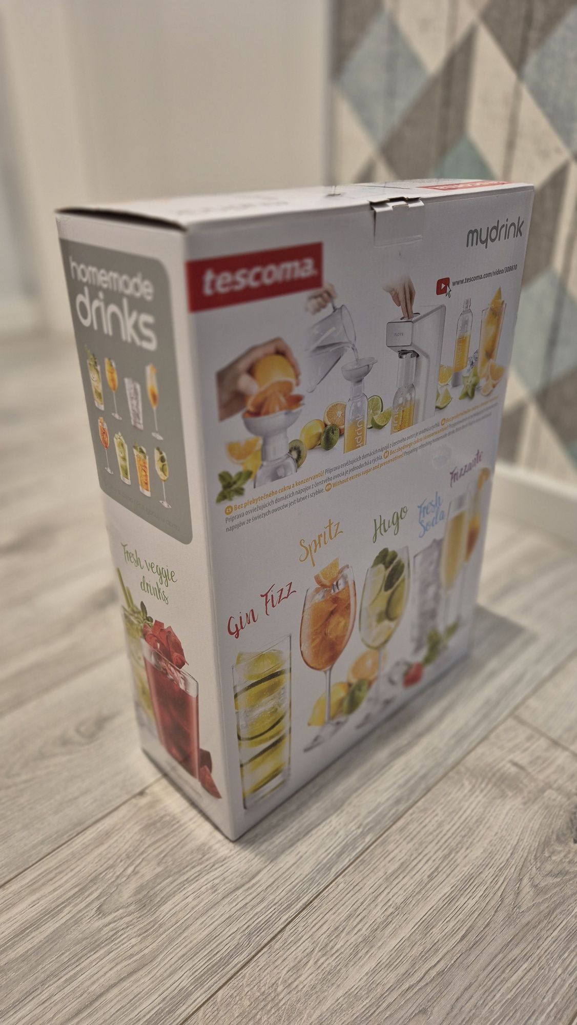Saturator do napojów gazowanych Tescoma myDRINK