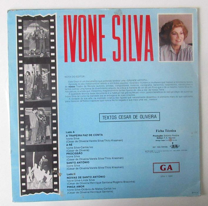 IVONE SILVA - Ivone Silva (LP)