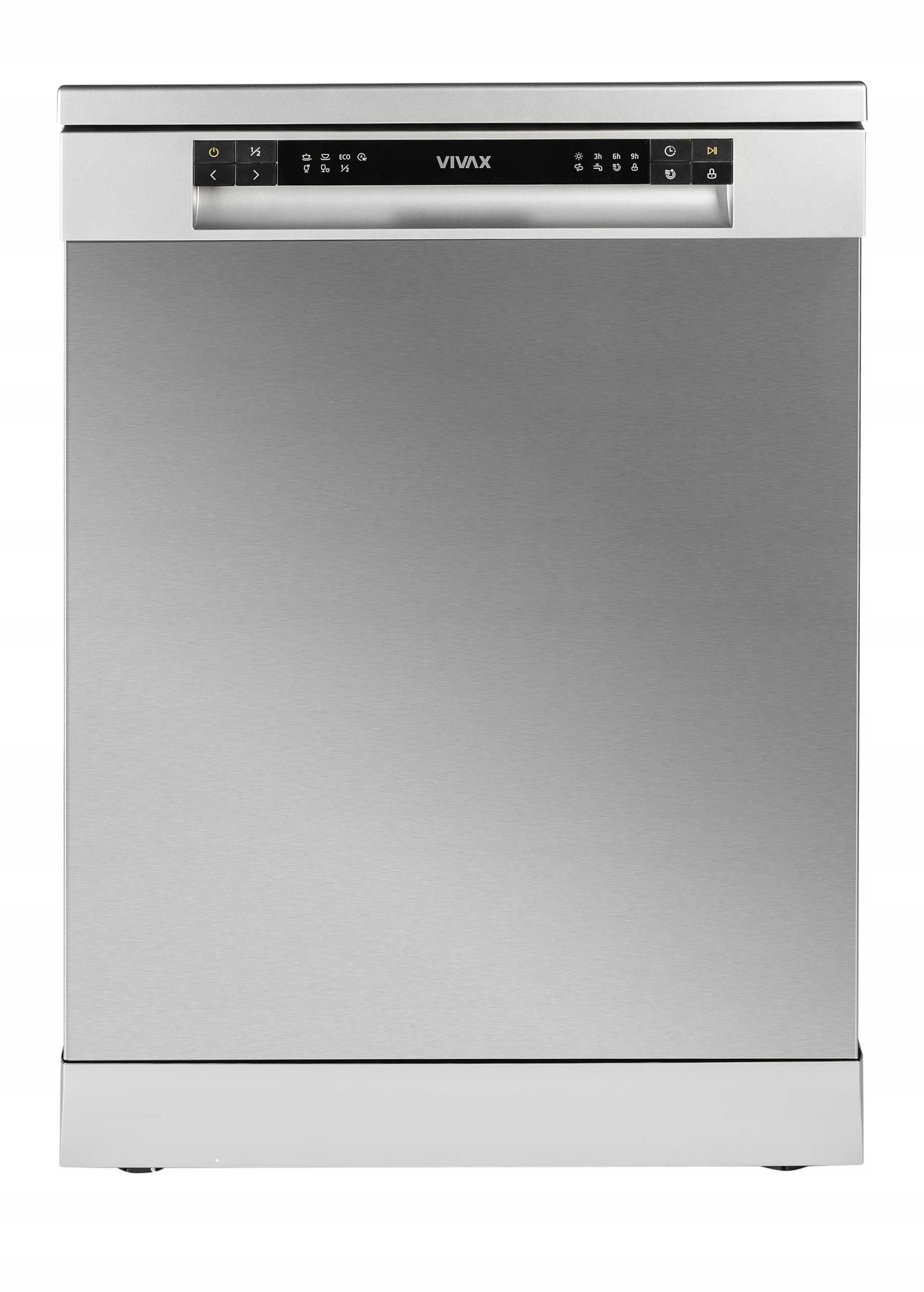 Zmywarka Vivax DW-601262C X INOX 60cm | Extra Dry | Rapid 12kpl