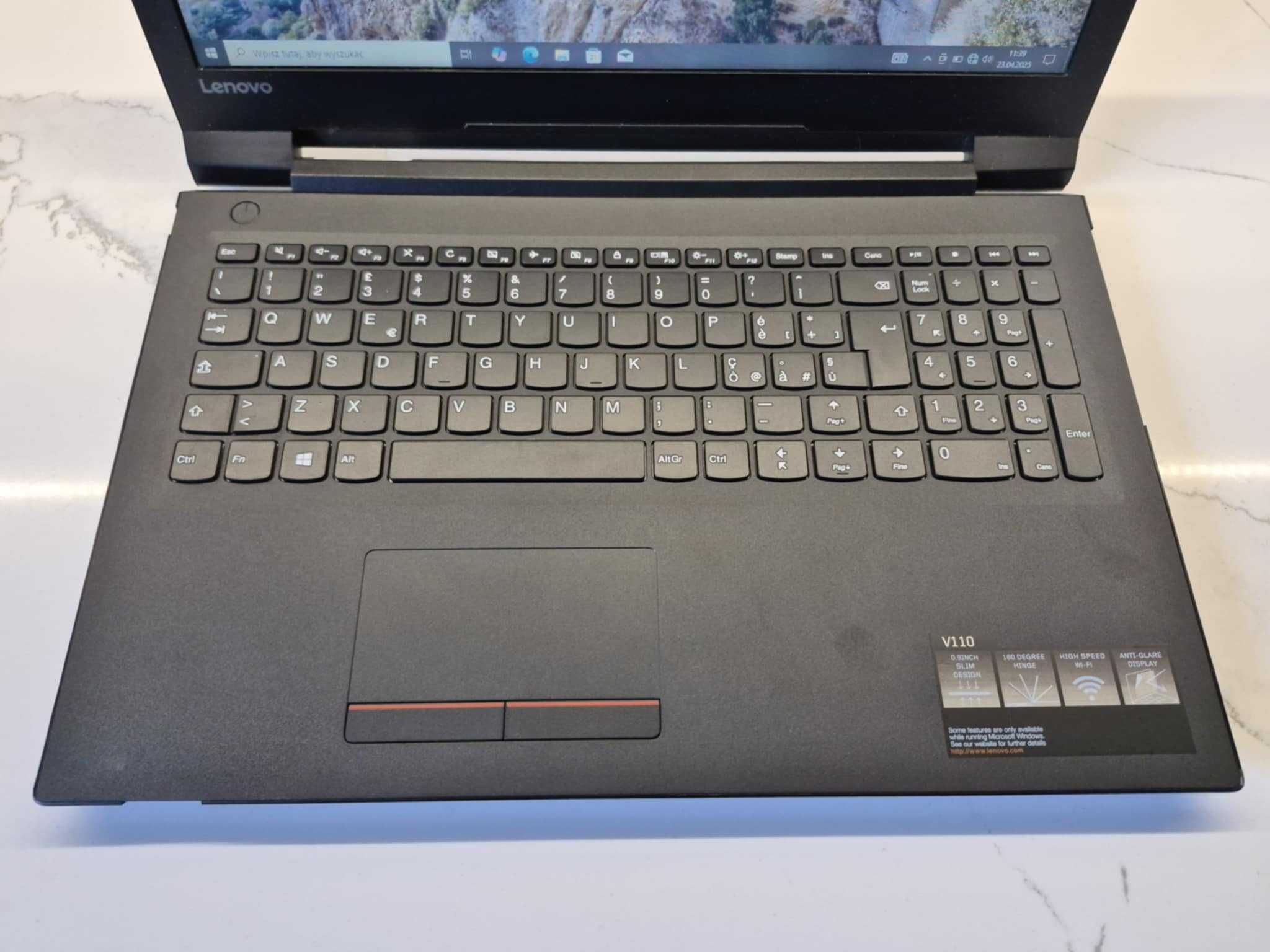 Zadbane Lenovo V110-15ISK Intel i3/12GbDDR/SSD256/IntelHD/BateriaNOWA