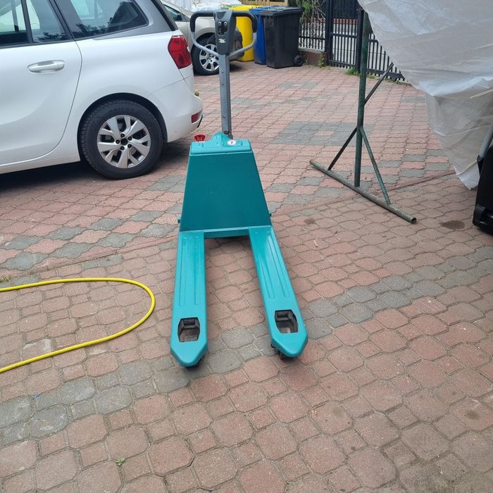 Wózek poletowy hydrauliczny 24v; 115  i  80 cm