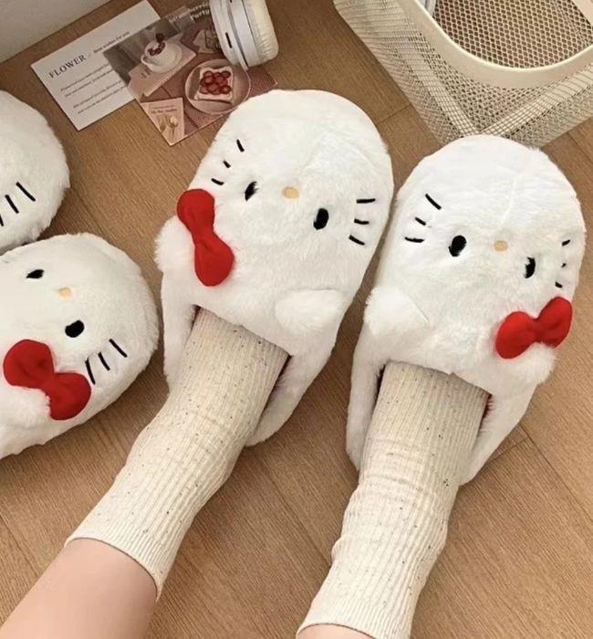 Тапочки з  Кітті . Kitty.