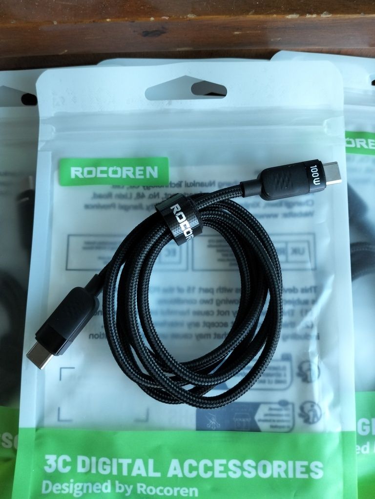 Кабель Rocoren type c 1m 100w