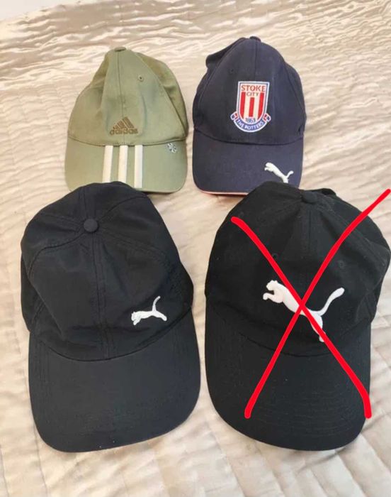 Кепки мужские Puma, Adidas.